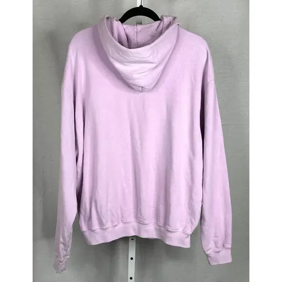 The Pleasing Signature Dyed Hoodie‎ in Candied Violet Large